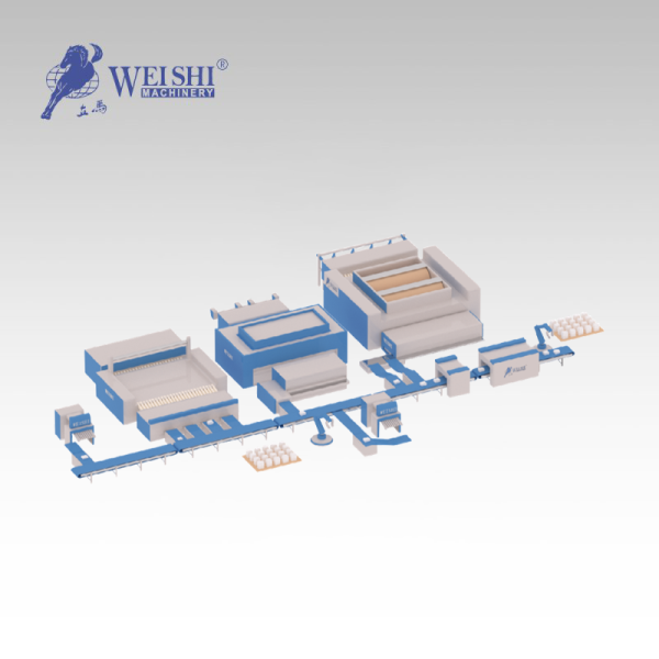 公紡洗滌后整理自動化解決方案