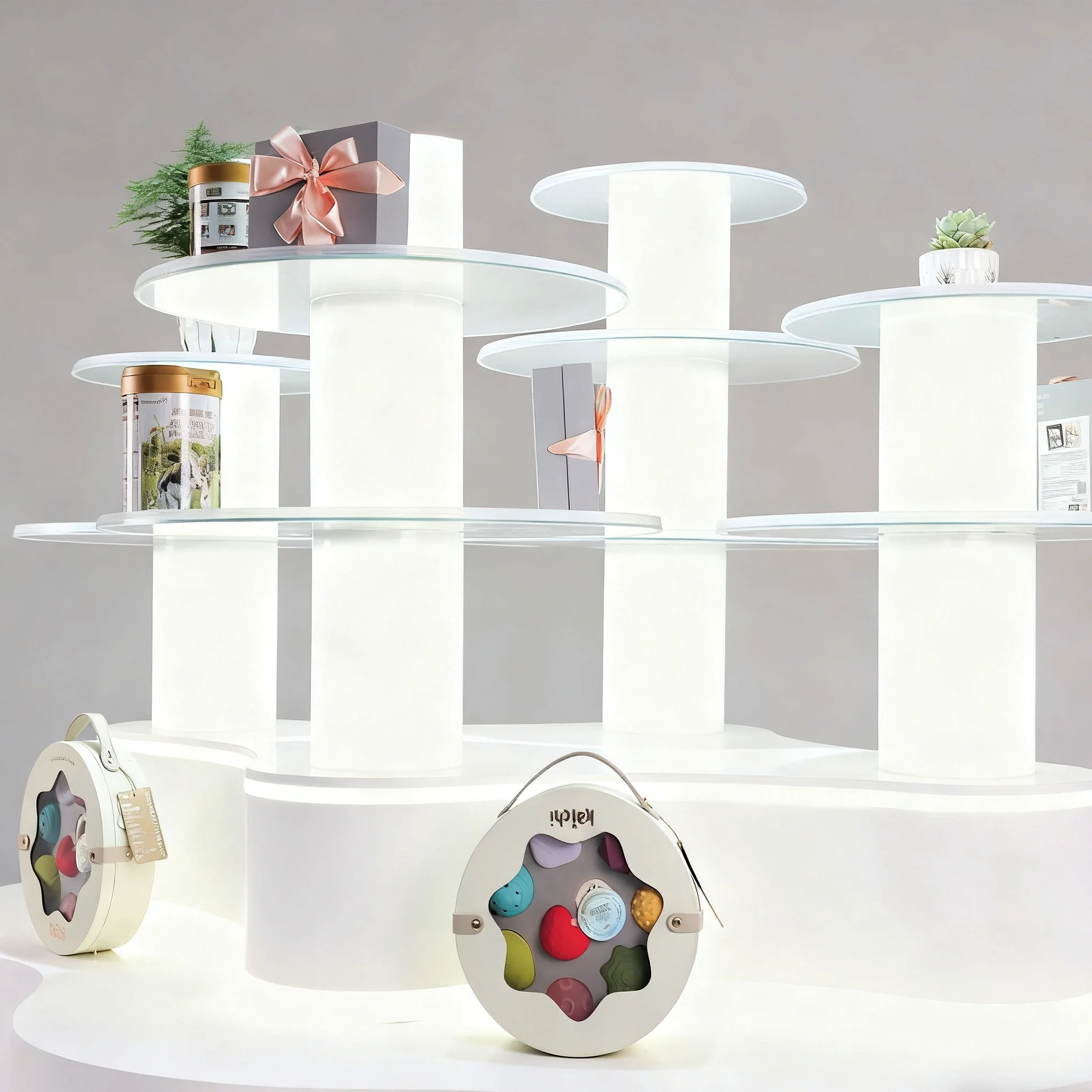 Rotating Display Cabinet China Factory Supplier