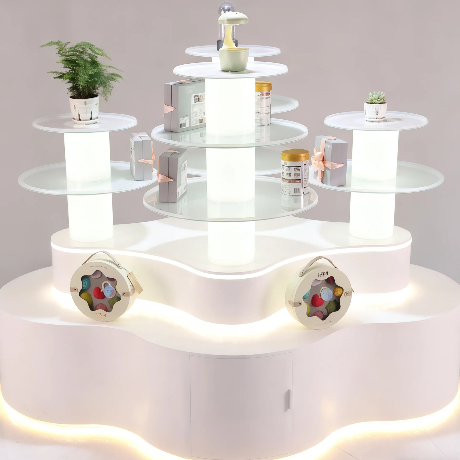 Rotating Display Cabinet China Factory Supplier