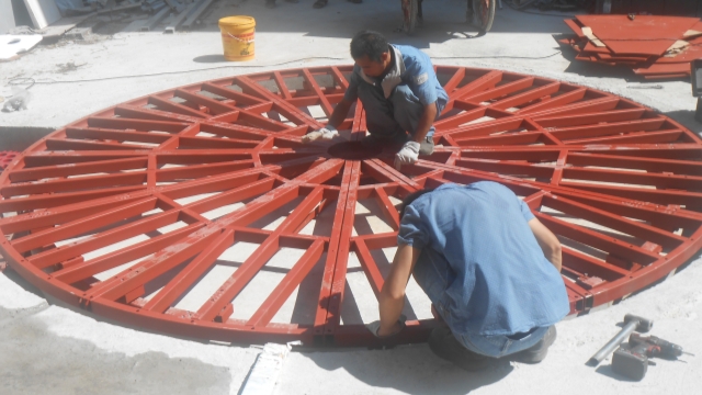 北京汽车展示旋转台定制,汽车转台