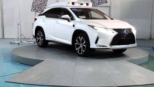 四川汽车旋转台,汽车转台