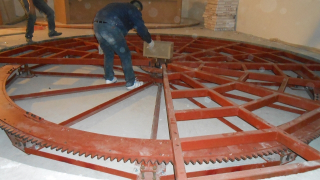 北京汽车展示旋转台定制,汽车转台