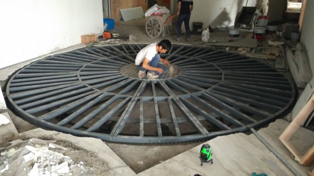 江苏汽车展示旋转台制造商,汽车转台