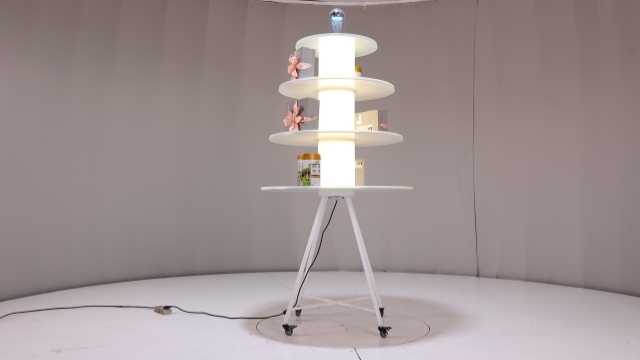 浙江展览旋转展台定制价格,商品展示