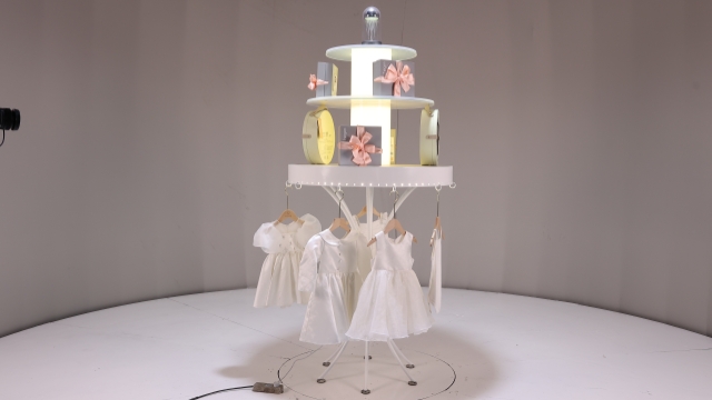 上海展览旋转展台,商品展示