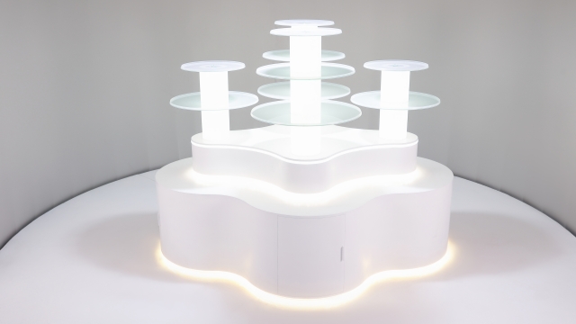 展台定制厂家,商品展示