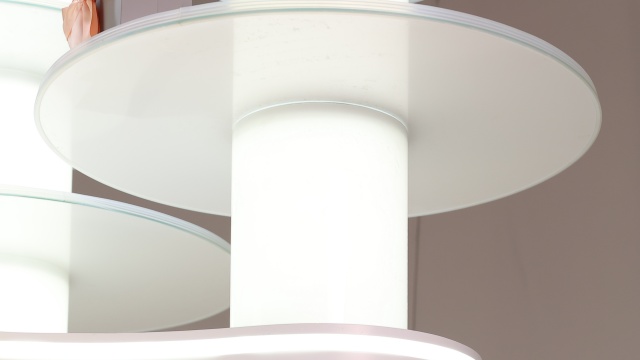 重庆展览旋转台定制,商品展示