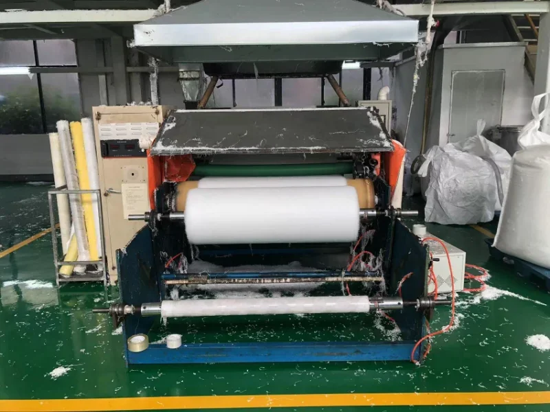 manufacturing process and product form of the oil absorbent pad?