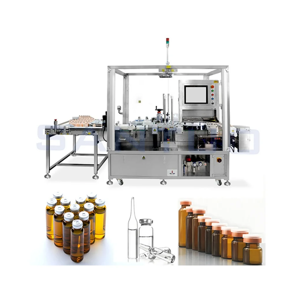 Vial Labeling Machine with Turntable