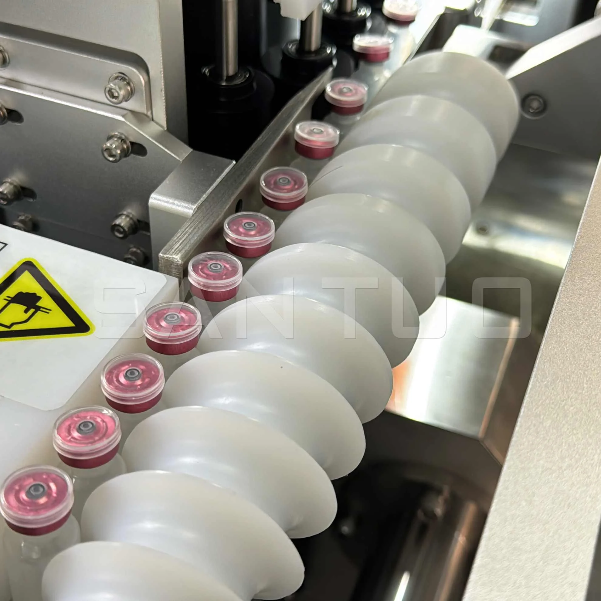 Dual-head Continuous High-Speed Linear Labeling Machine