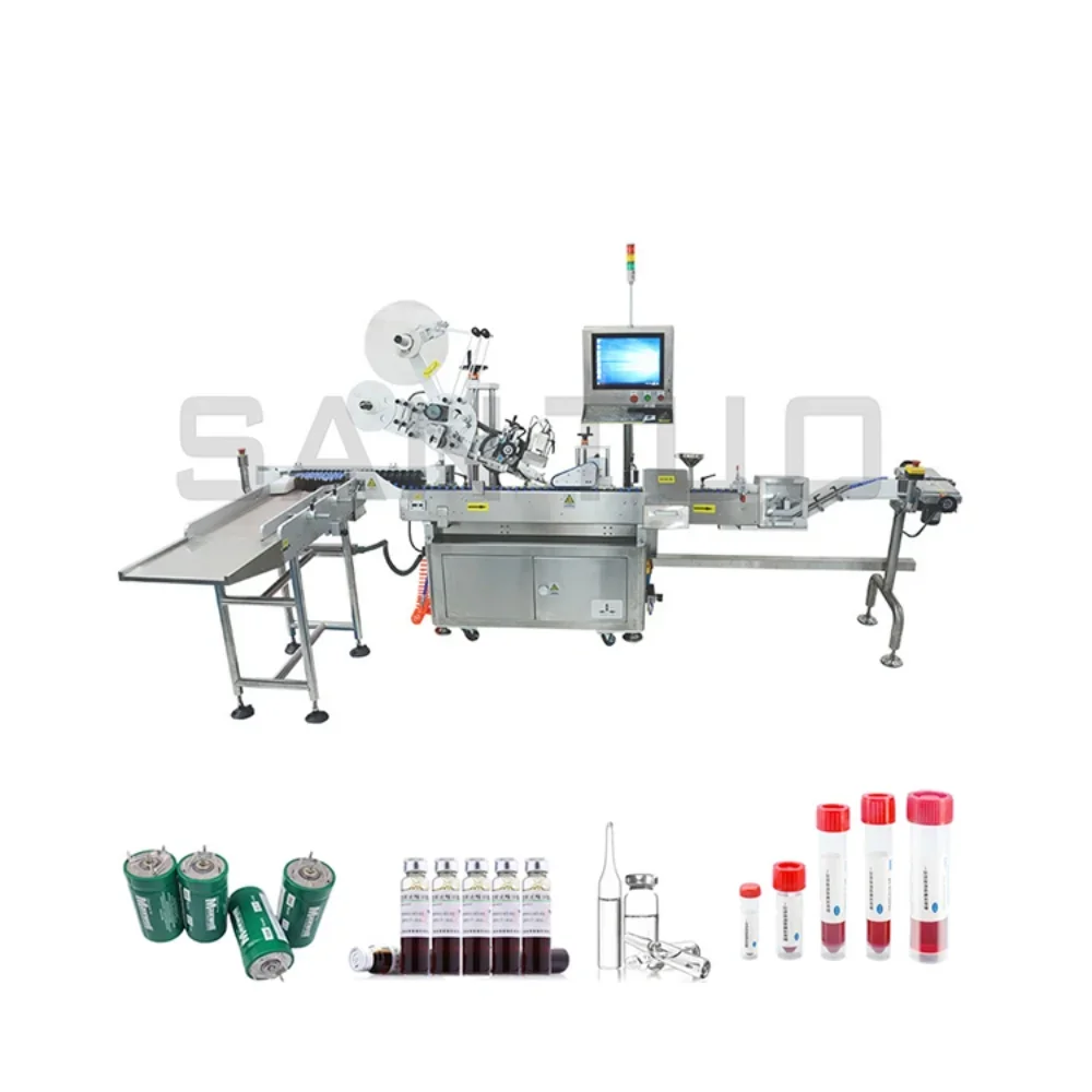 Horizontal Round Bottle Labeling Machine