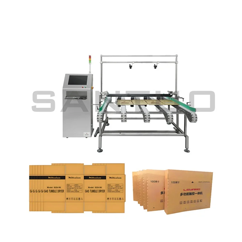 Quality Control Boxes Cardboard Box Inspection Machine | SANTUO Solution