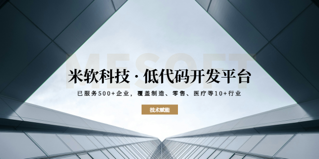 珠海低代碼開發(fā)平臺定制 深圳市米軟科技供應(yīng)