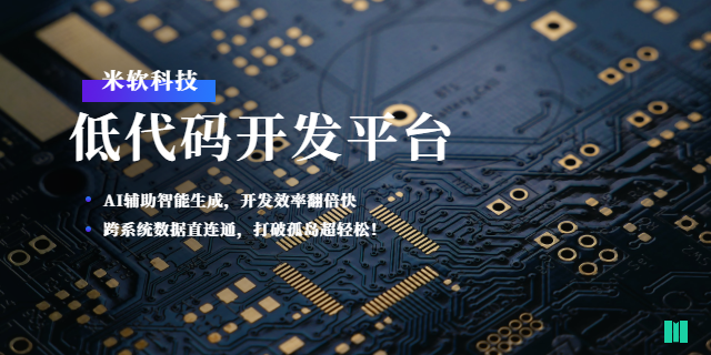 無錫企業(yè)低代碼開發(fā)平臺(tái)找哪家 深圳市米軟科技供應(yīng)