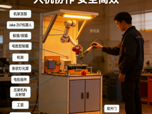 宁波桌面式六轴协作机器人打螺丝质保一年
