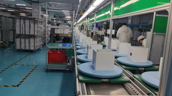 寵物用空氣凈化器工裝板倍速鏈總裝線 多功能空氣凈化器組裝流水線