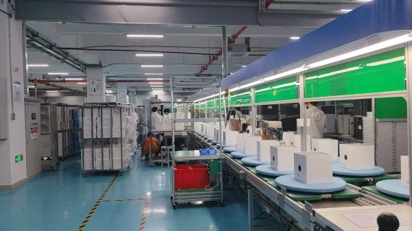 寵物用空氣凈化器工裝板倍速鏈總裝線 多功能空氣凈化器組裝流水線