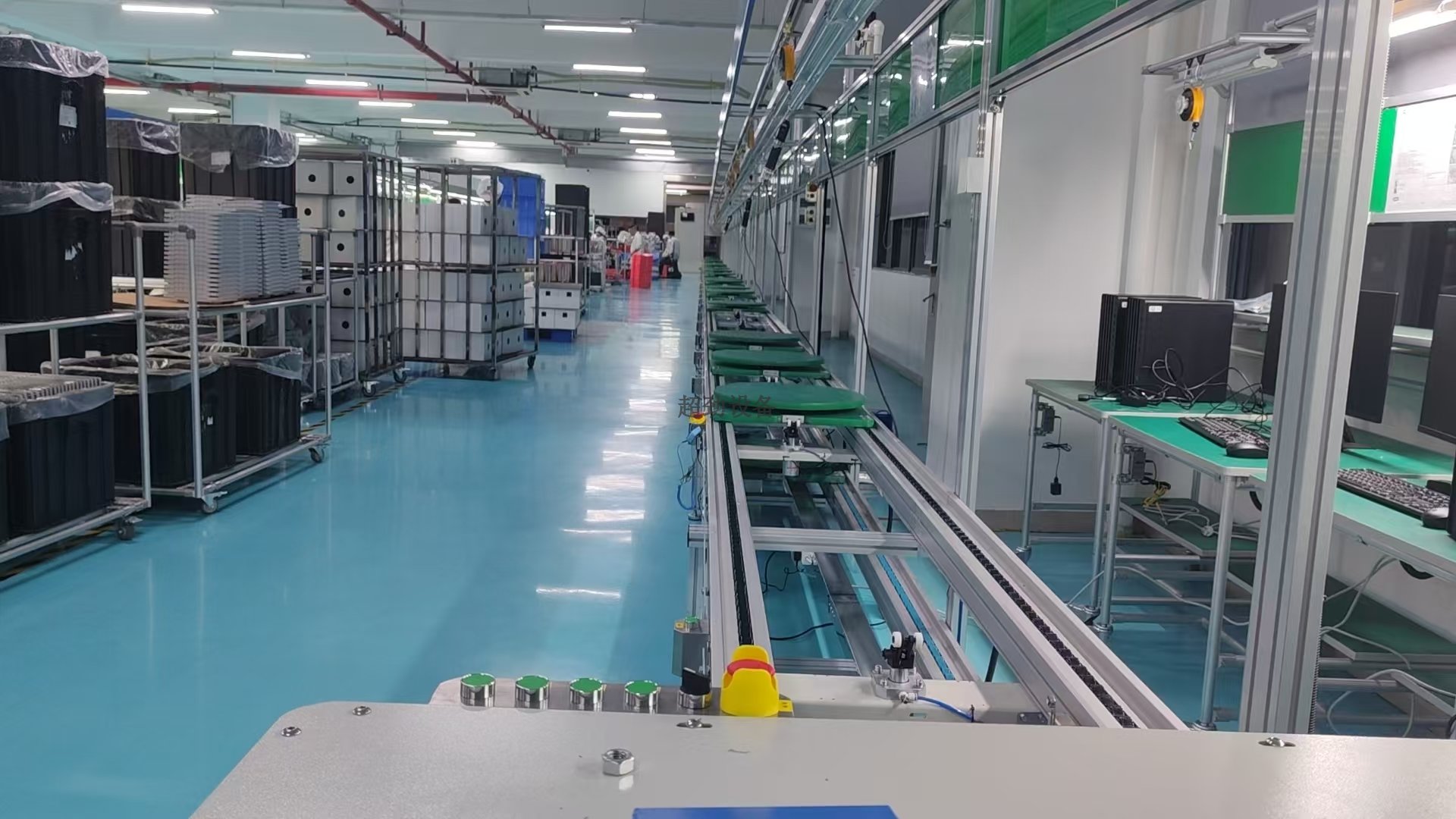 寵物用空氣凈化器工裝板倍速鏈總裝線 多功能空氣凈化器組裝流水線