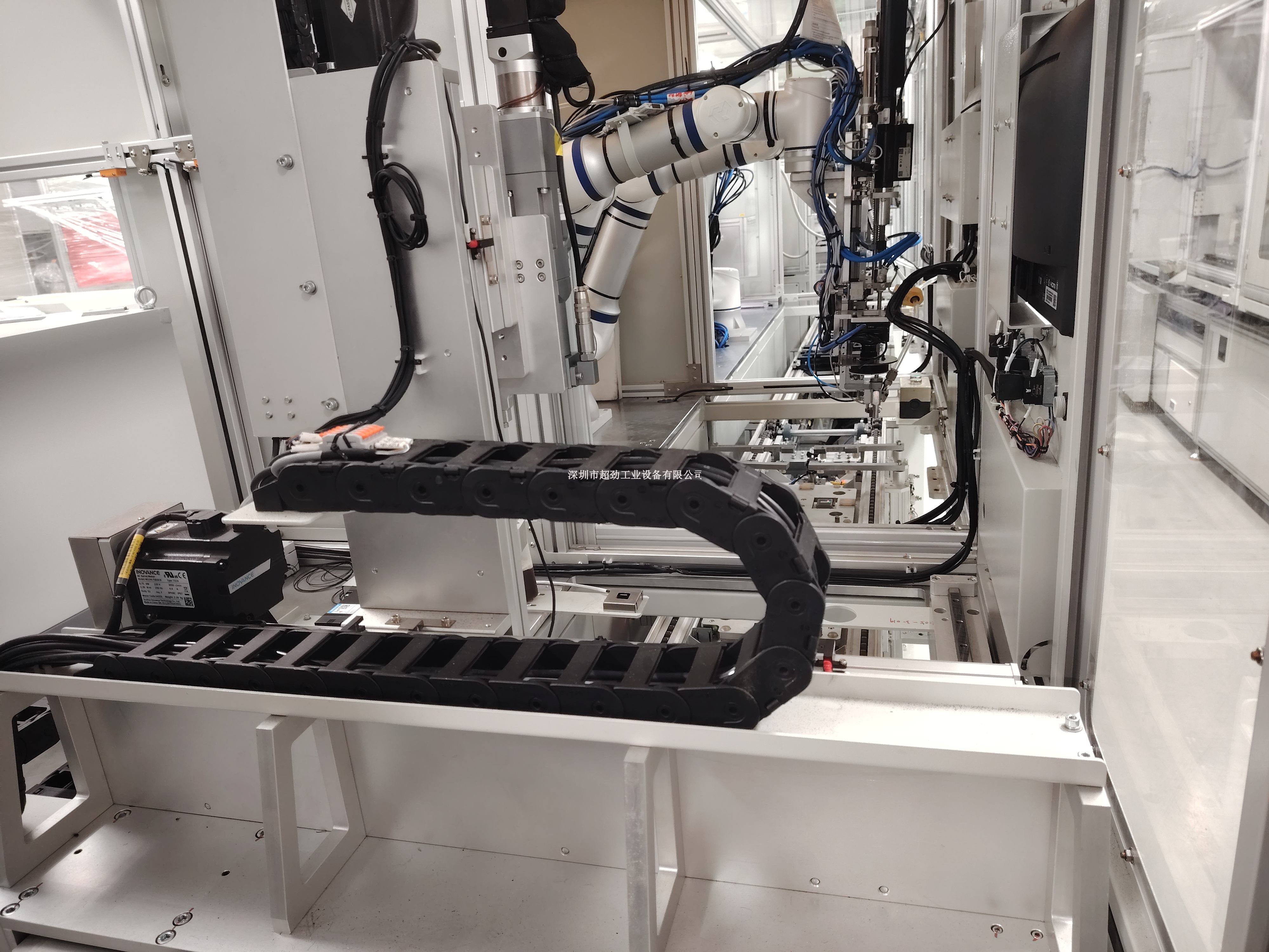 機器人焊接倍速鏈線