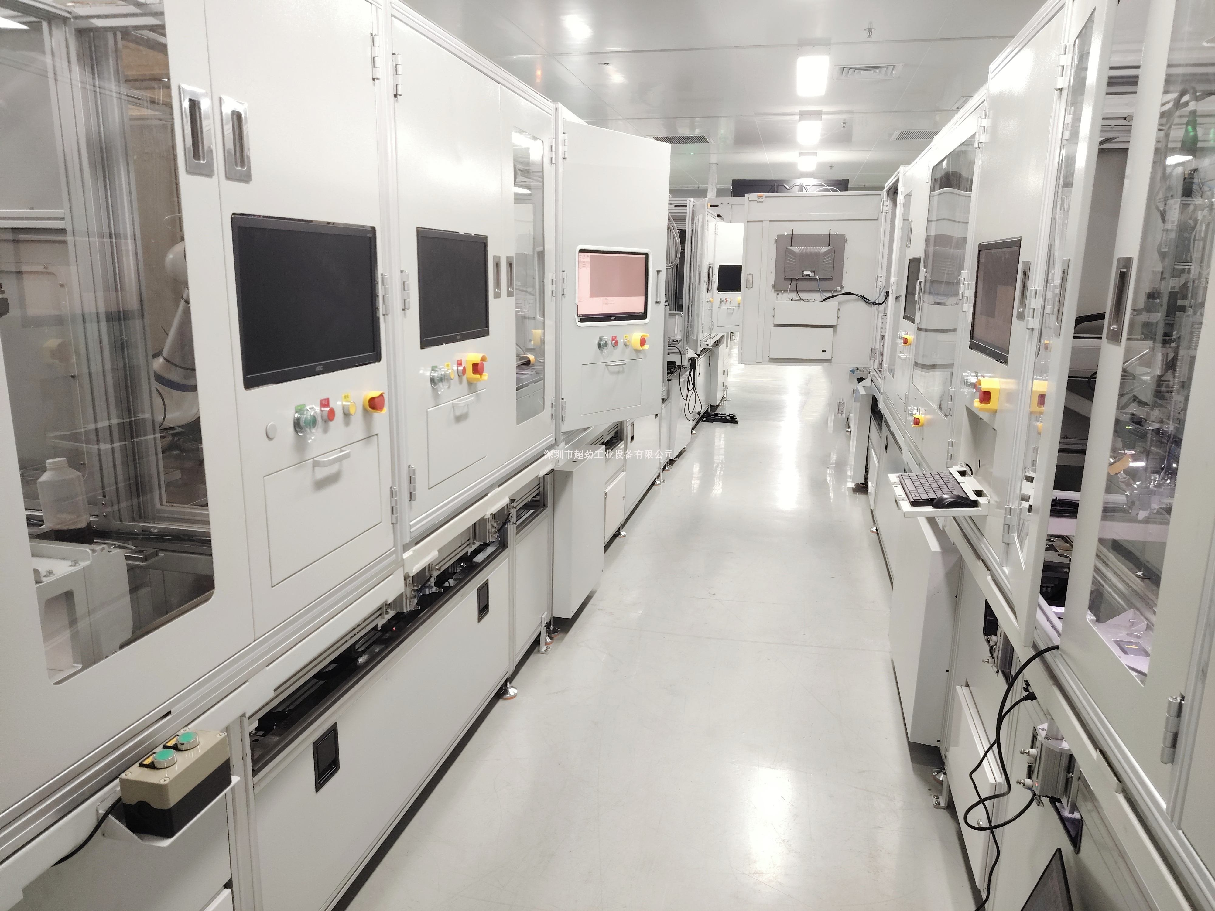 激光焊接倍速鏈裝配線