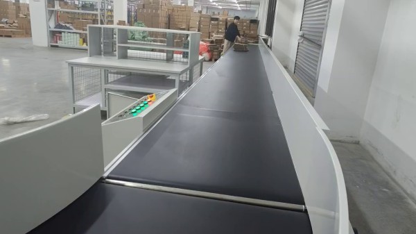 皮帶線 物流輸送線 轉彎機 分揀線