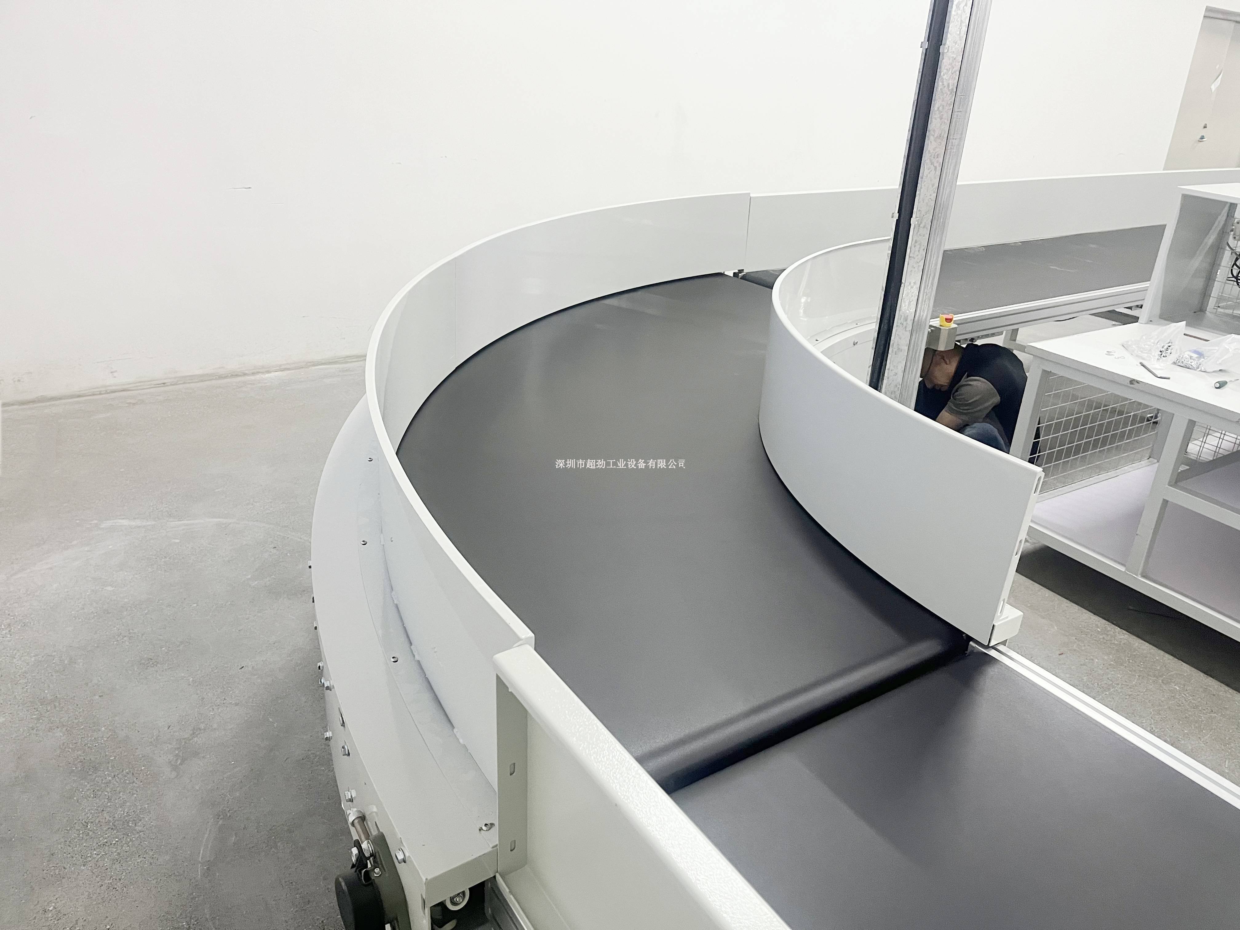 皮帶線 物流輸送線 轉彎機 分揀線