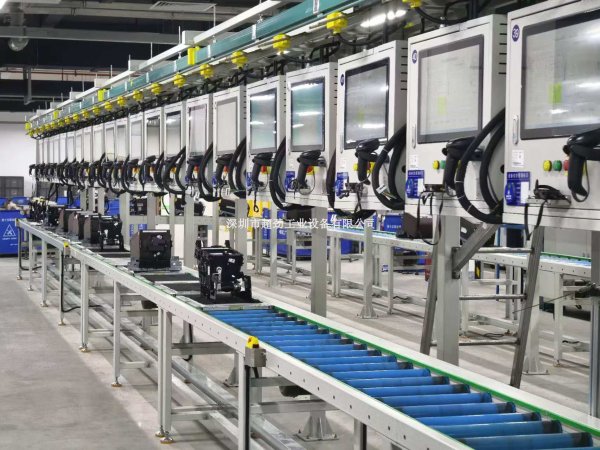 空調壓縮機生產裝配線