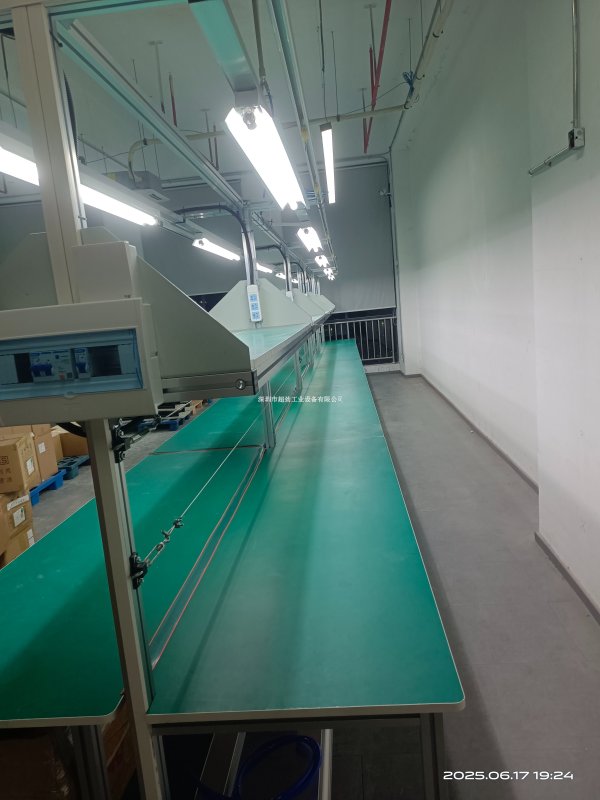 雙邊工作臺式皮帶線 臺板線 流水線