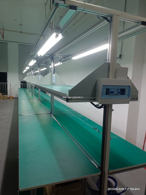 雙邊工作臺式皮帶線 臺板線 流水線