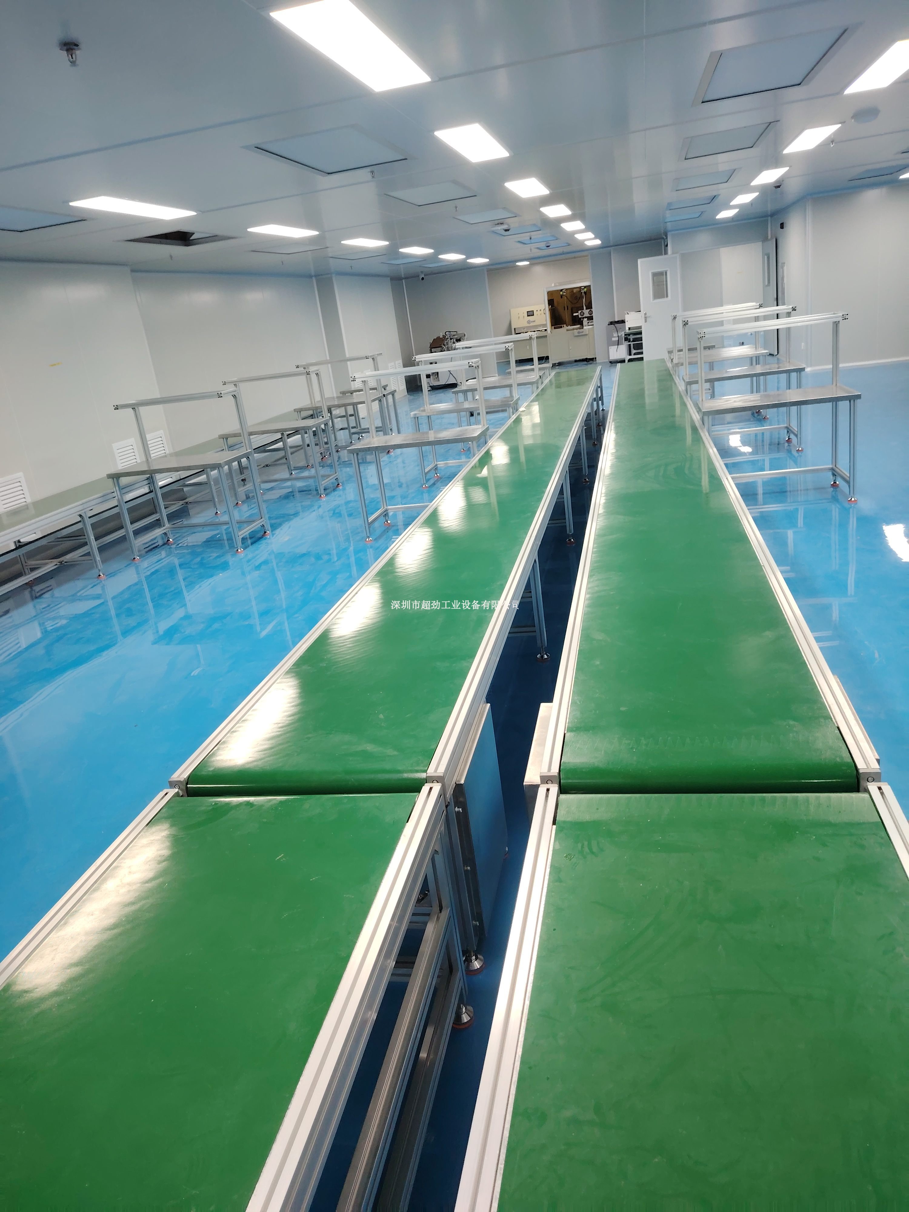 雙邊工作臺式皮帶線 臺板線 流水線