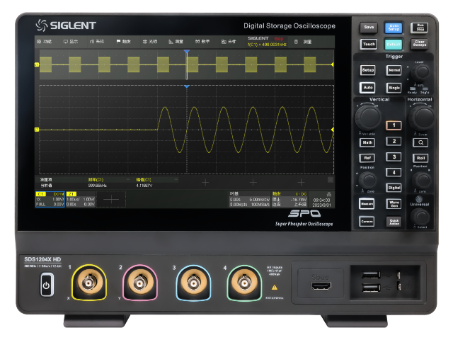 上海泰克（Tektronix）示波器使用方法,示波器