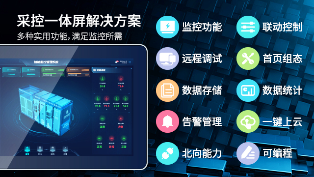 杭州多联柜采控一体屏解决方案 深圳云联共创云服务供应