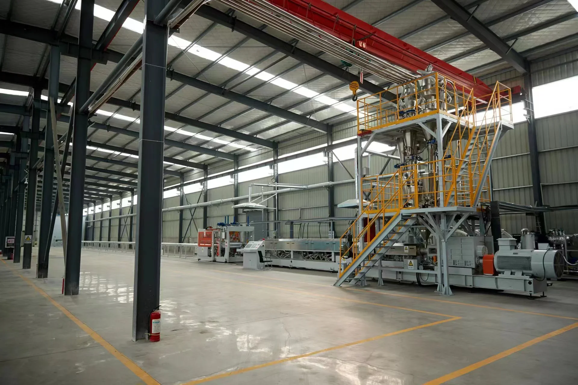 ps foam extrusion line