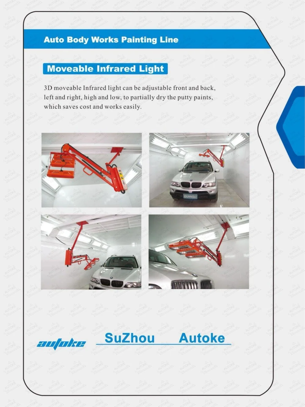 9m Electric/Diesel Car Paint Booth Baking Oven for Cars