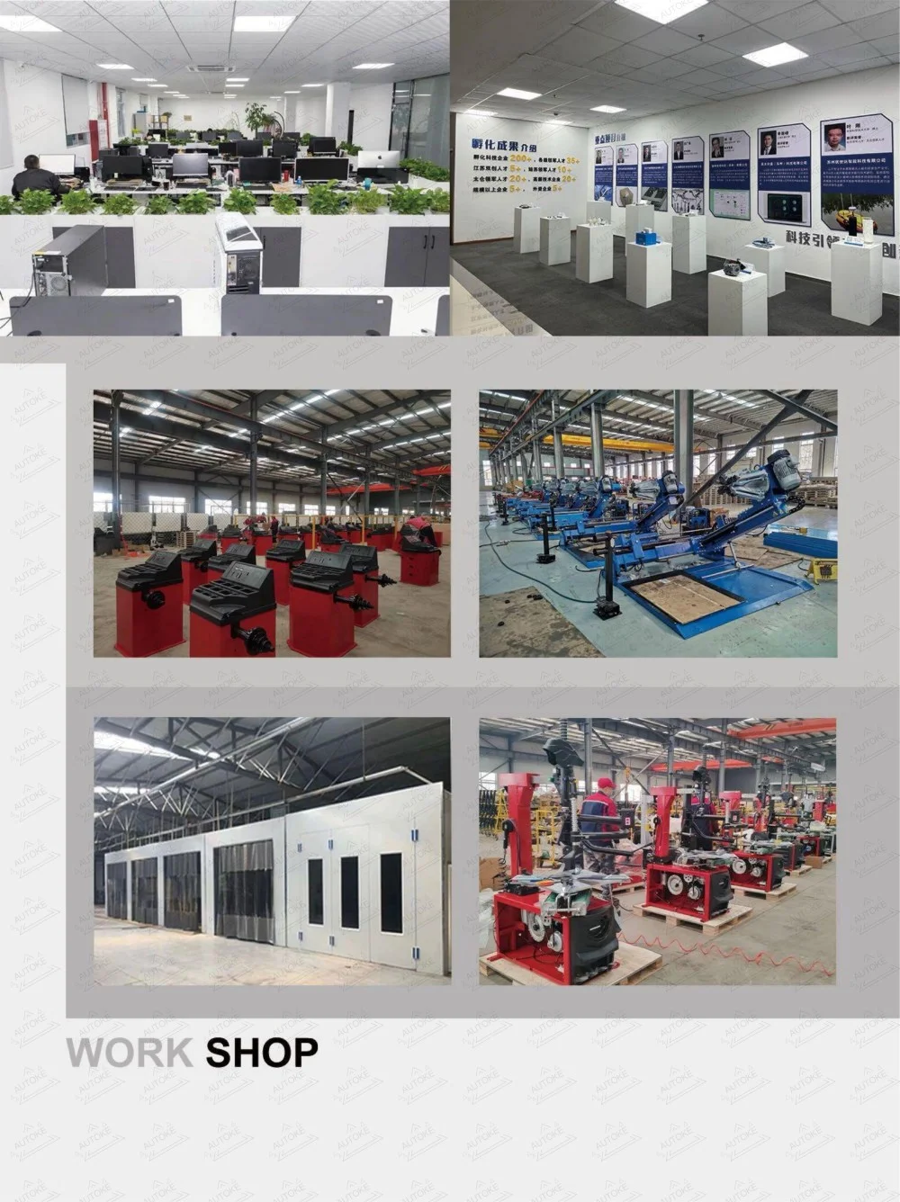 9m Electric/Diesel Car Paint Booth Baking Oven for Cars