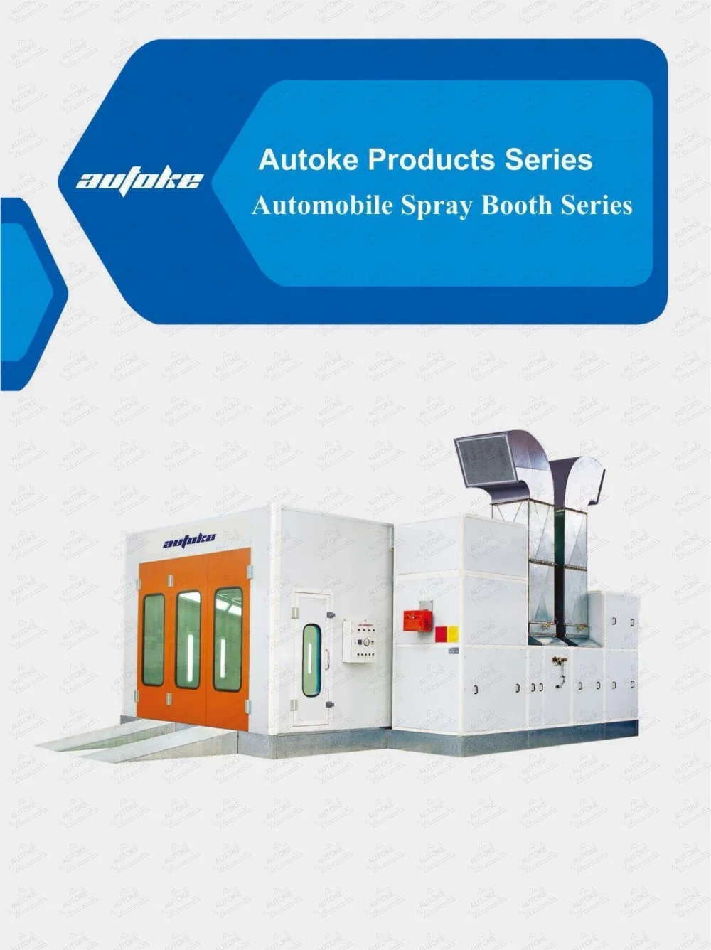 9m Electric/Diesel Car Paint Booth Baking Oven for Cars