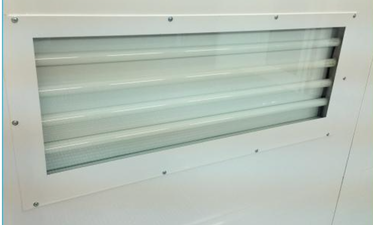 car spray booth ceiling lights