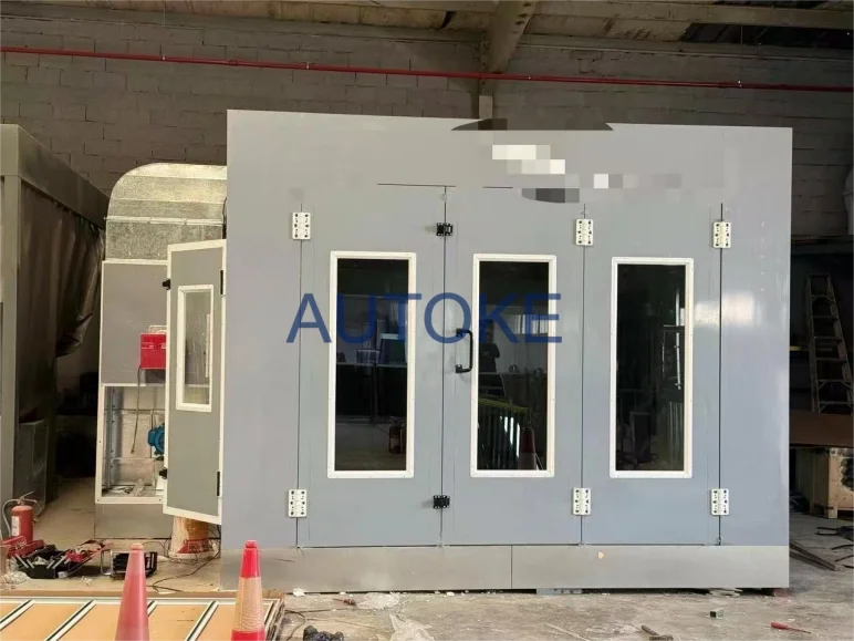 car spray booth case car spray booth case
