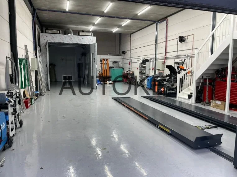 car spray booth case car spray booth case