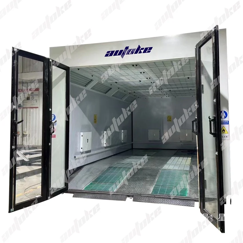 Spray Booth Car Painting Chamber Water Based Paint Spray Booth