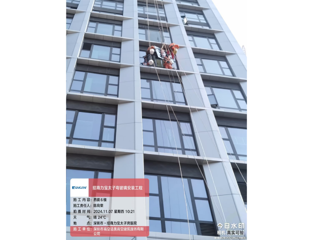 高層外墻玻璃更換業(yè)務費用 歡迎咨詢 深圳市高空潔美高空建筑服務供應