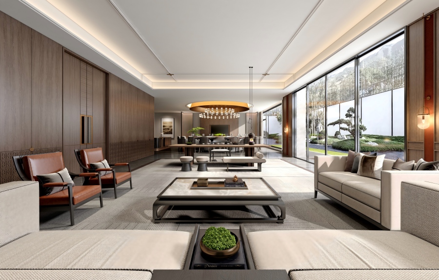 精細(xì)適配行業(yè)需求，卓美裝飾定制化中大型辦公樓裝修解決方案