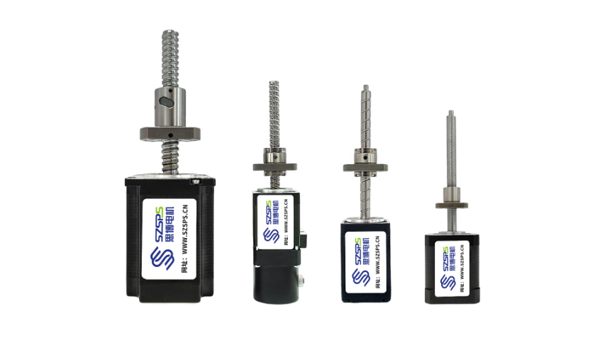 高效傳動滾珠絲桿步進(jìn)電機(jī)安裝尺寸圖