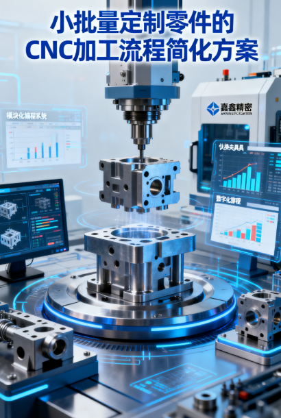 小批量定制零件的 CNC 加工流程簡化方案