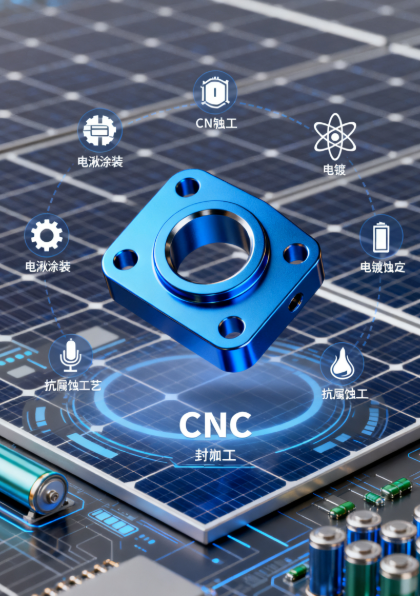 新能源領域 CNC 加工零件的抗腐蝕工藝探索