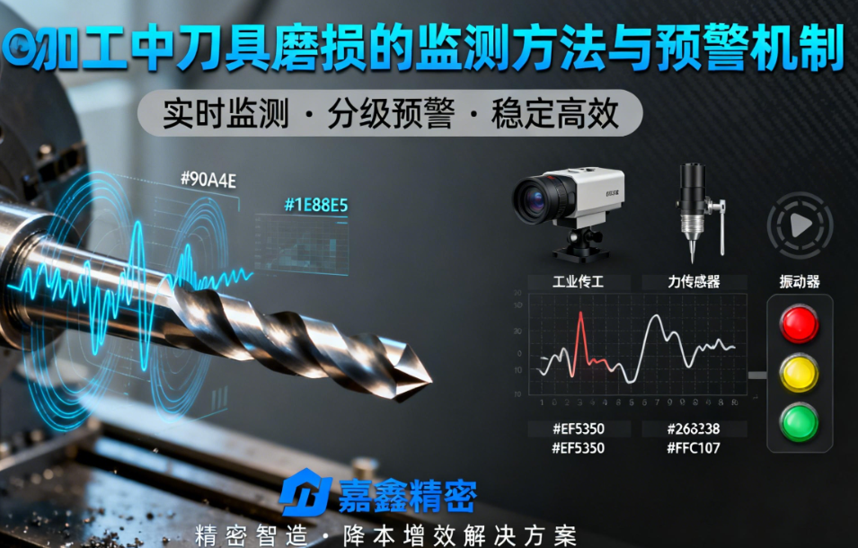 CNC加工中刀具磨損的監測方法與預警機制