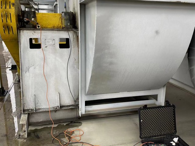 接力风机现场动平衡