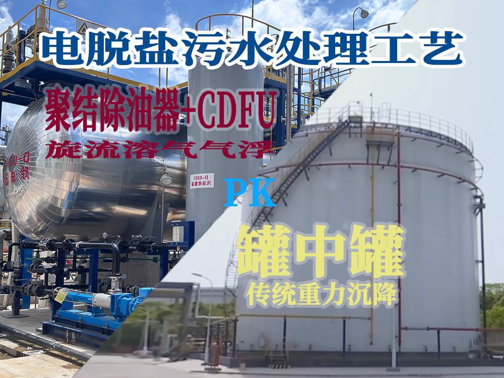 旋流溶氣氣浮|電脫鹽污水|電脫鹽廢水