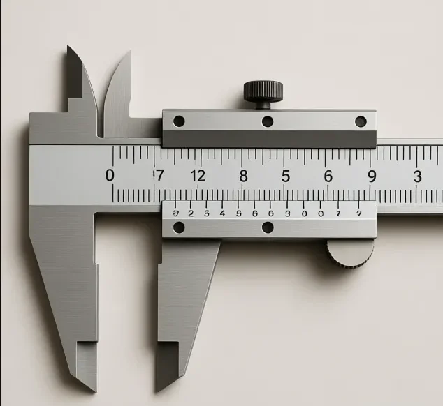 Calipers for laboratory precision test