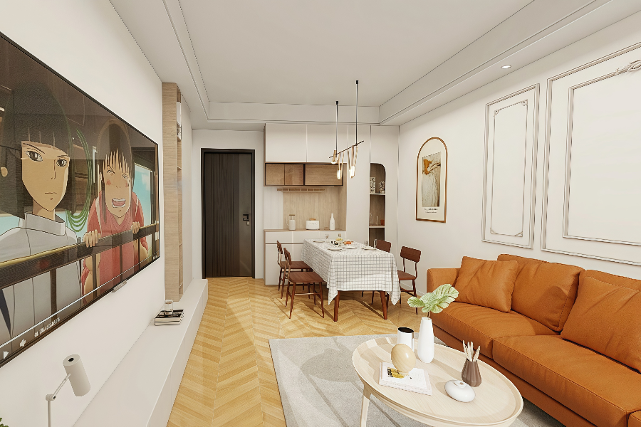 『西南小區』法式風，邂逅現代的舒適與法式的浪漫